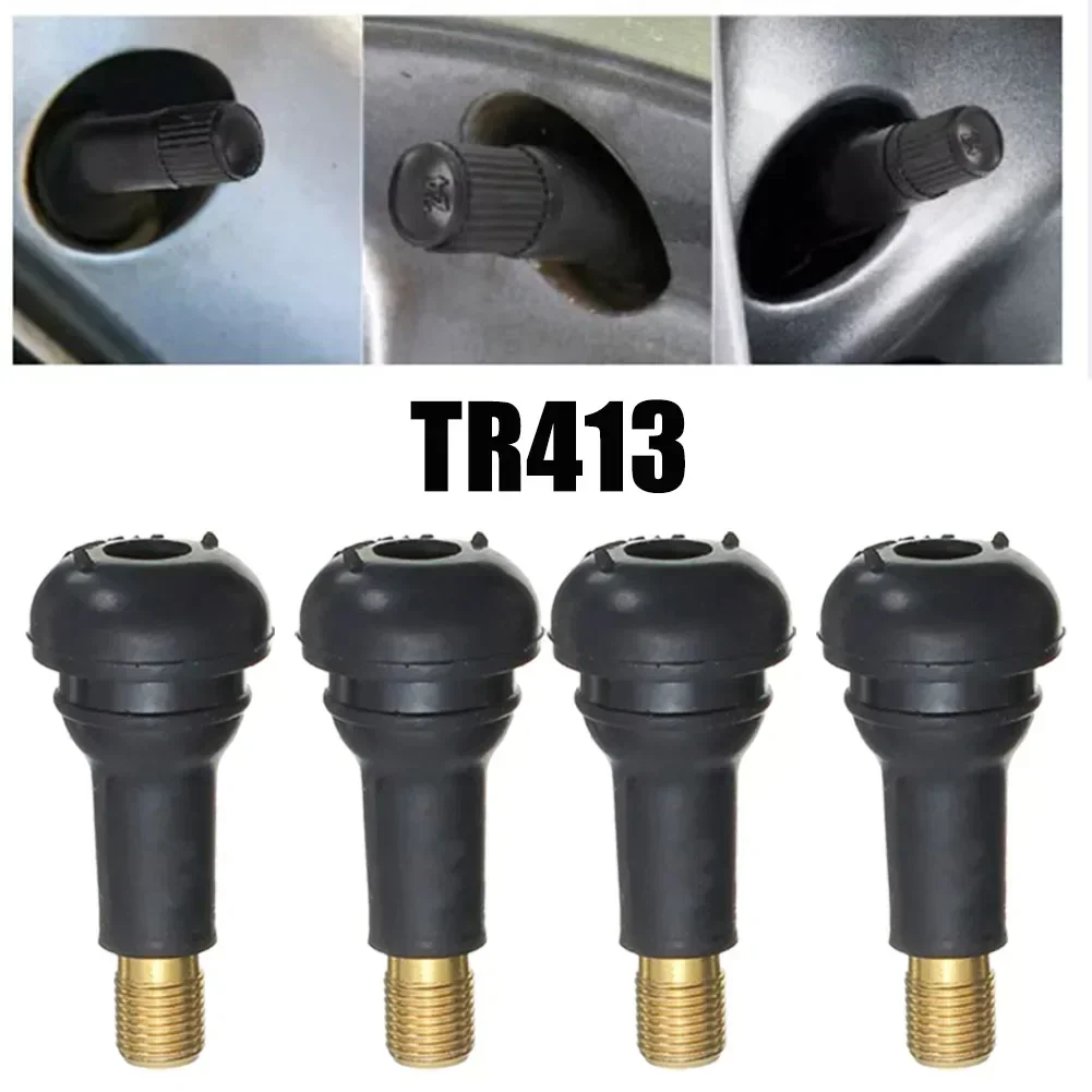 Tubeless Valve Core - 4 stks TR412/TR413 Hoge Kwaliteit Ventiel