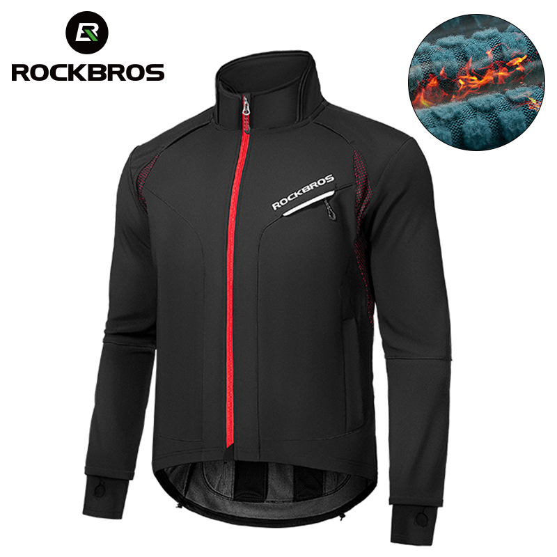 Mountain Biking Jacket - Rockbros Winter Warmer Fiets Jassen Winddicht