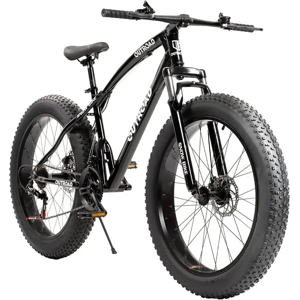 Mountain Biking Blue Mountains - 26-inch 4-inch knobbelige banden 21-versnellings mountainbike