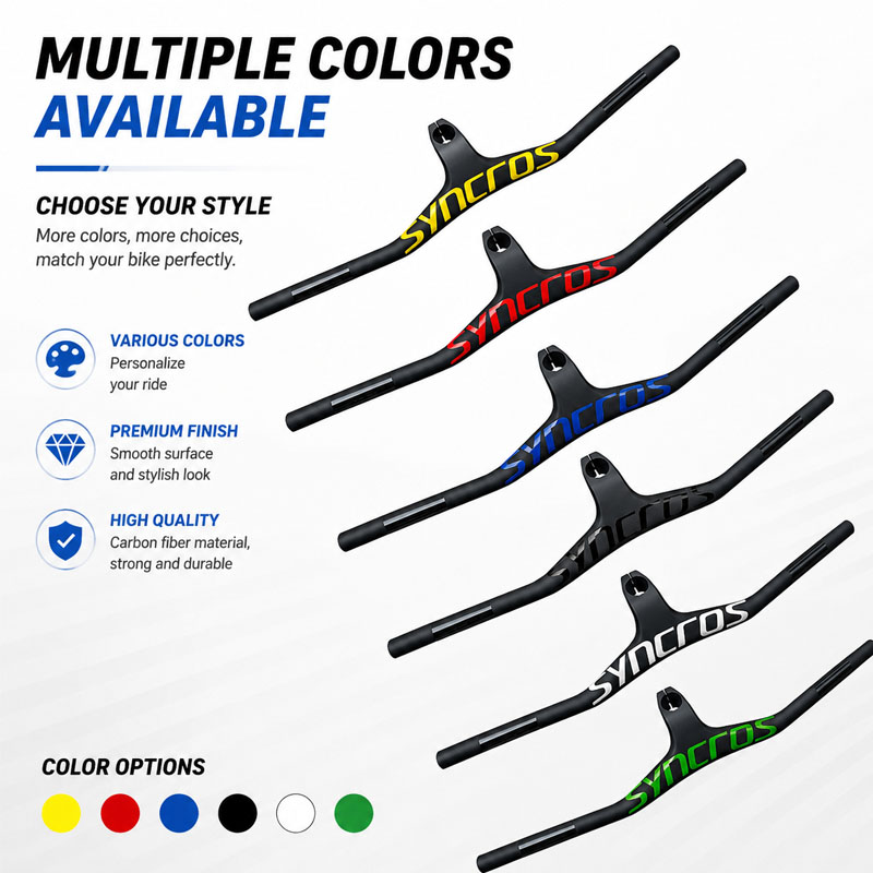 Mountain Biking Xc - Syncros T800 Carbon Fiber Rising Stuur