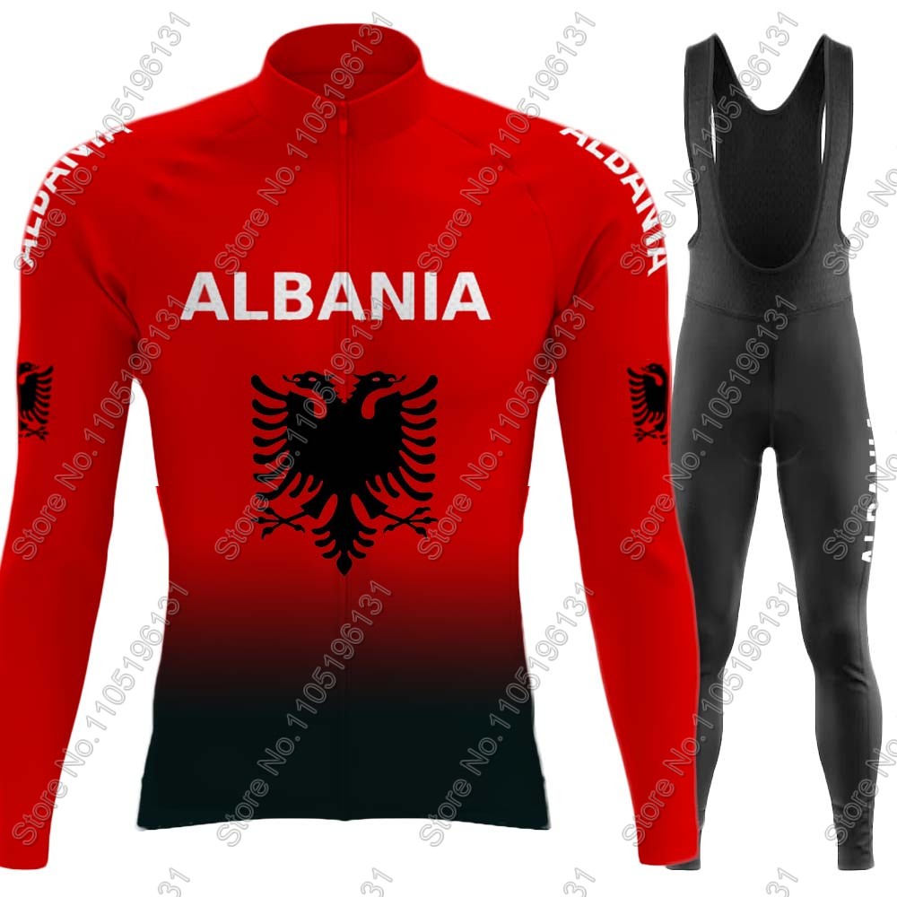 Mountain Biking Jacket - Albanië Nationaal Team 2026 Wielertrui Set