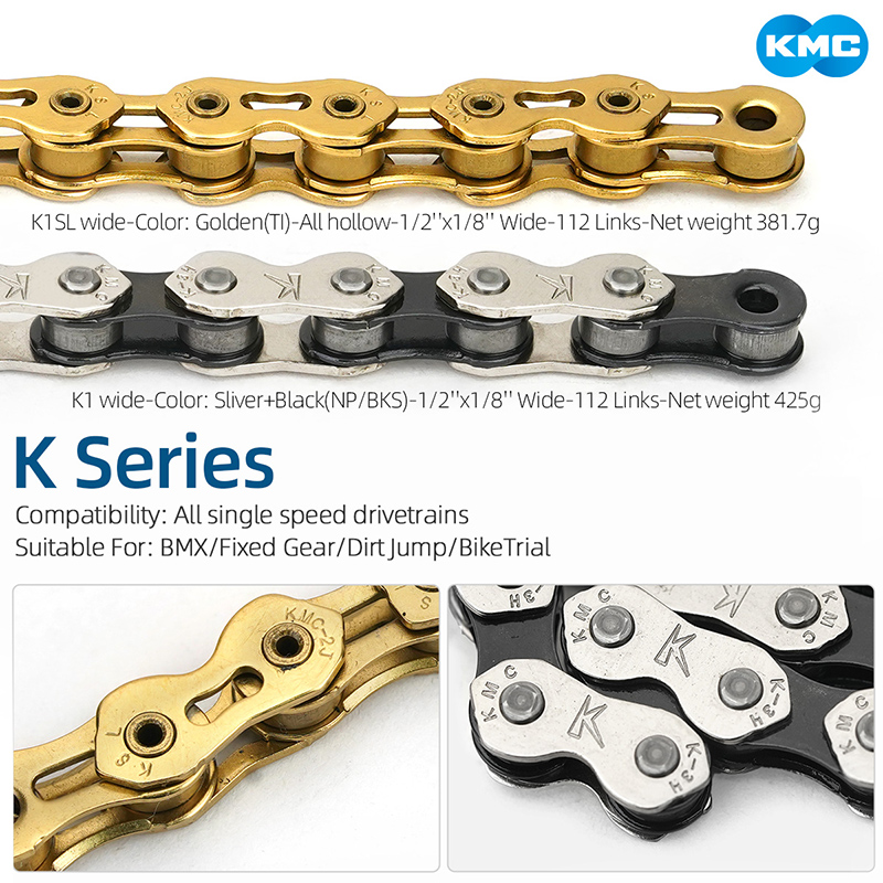 KMC fietsketting single speed  - Mountain Biking Track recensie en prijs