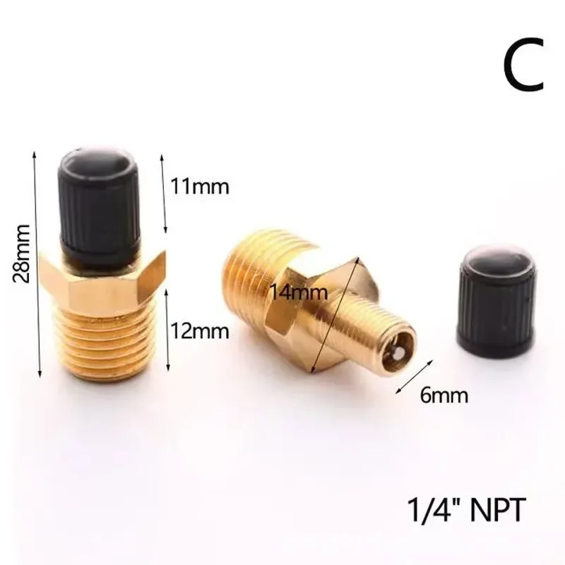 1/4 NPT 1/8 NPT M10 * 1 Autoba - Tubeless Valve Core recensie en prijs