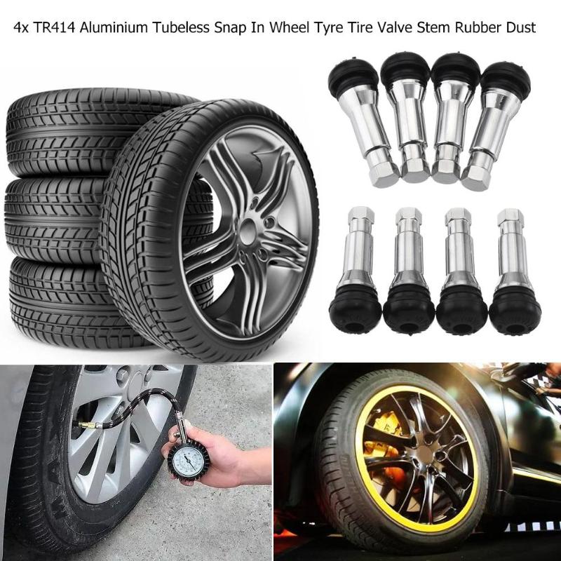 4 Stks/set TR414 Chrome Alumin - Tubeless Valve Core recensie en prijs