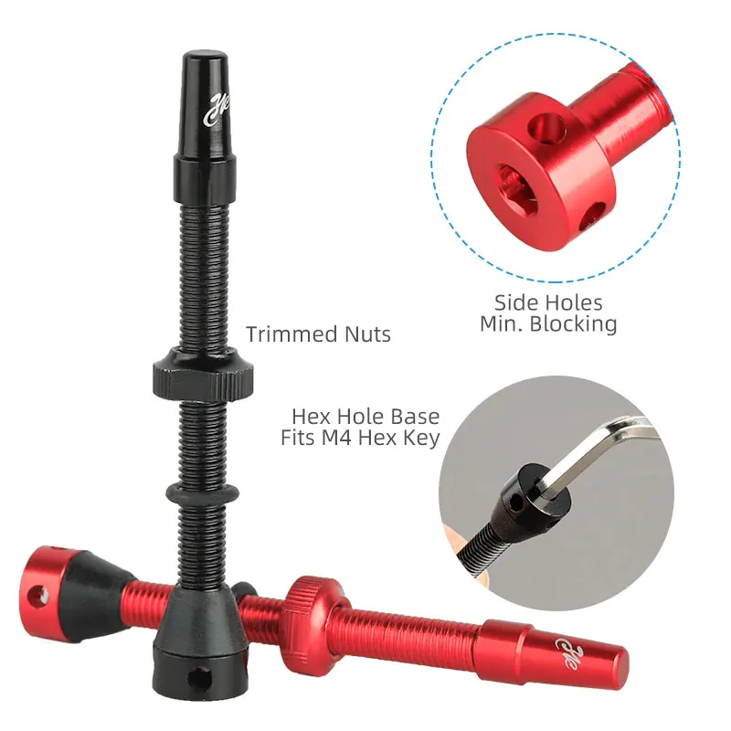 Fiets F/V Tubeless Ventiel 44  - Tubeless Valve Core recensie en prijs