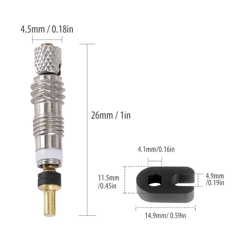 6/12 Stuks Fiets Verwijderbare - Tubeless Valve Core recensie en prijs